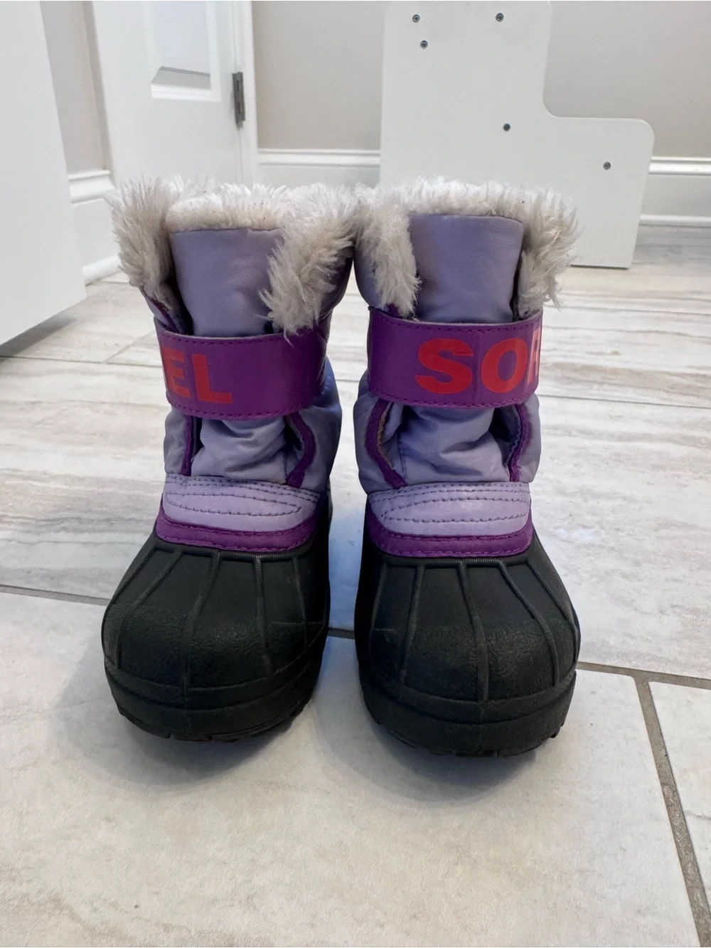 Sorel Commander Purple Pink/Red Size 8 Toddler Girl